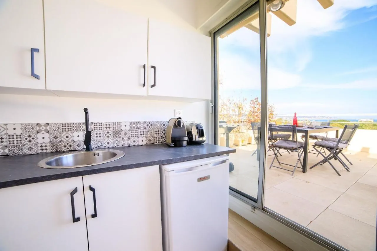 Duplex Avec Rooftop Et Vue Mer Panoramique - Riou De L'Argentiere Apartment Mandelieu-la-Napoule